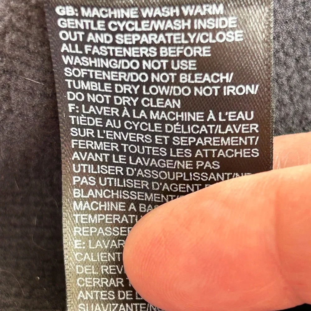 The North Face Men’s Gray Full Zip Vest Size XL‎